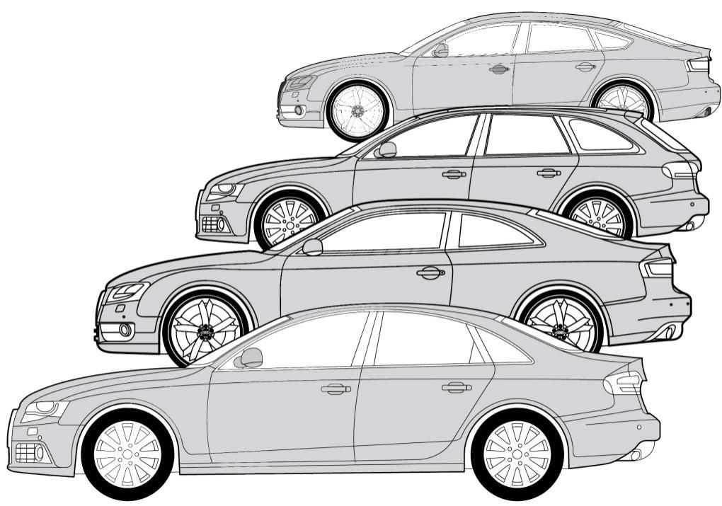 Fits S-line & quattro models (S-line models may require more trimming of the rear bumper) (Does not fit