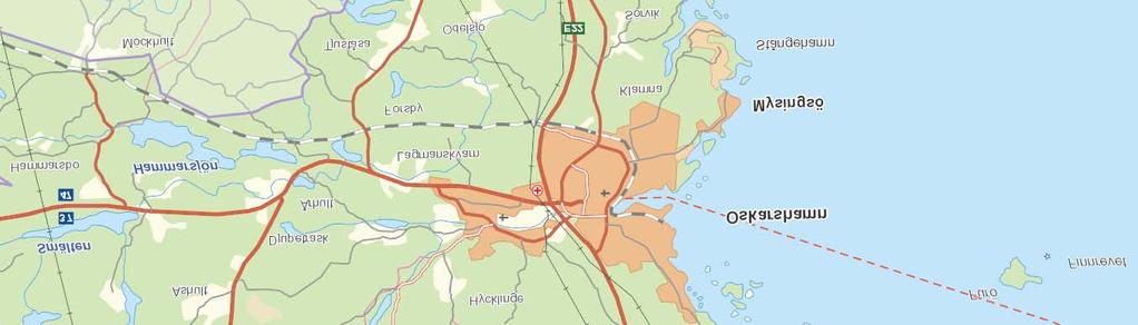 LÄGE OCH AREAL Påskallavik ligger cirka 1,5 mil söder om Oskarshamns tätort (se karta 1).