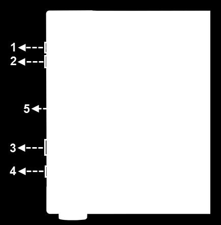 Indikationslampa för hårddisk *För AS6208T-, AS6210T -modeller: När man ansluter Ethernet-kablar till [Ethernet Port 1] och [Ethernet Port 2] på NAS-enhetens baksida, kommer den första lysdioden på