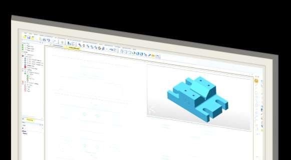 Toolbox för maximerad produktivitet CAD i alla Edgecam I alla system ingår Solid CAD/CAM Job Manager Toolstore Code Wizard NC Editor I Edgecam levererat från Edge