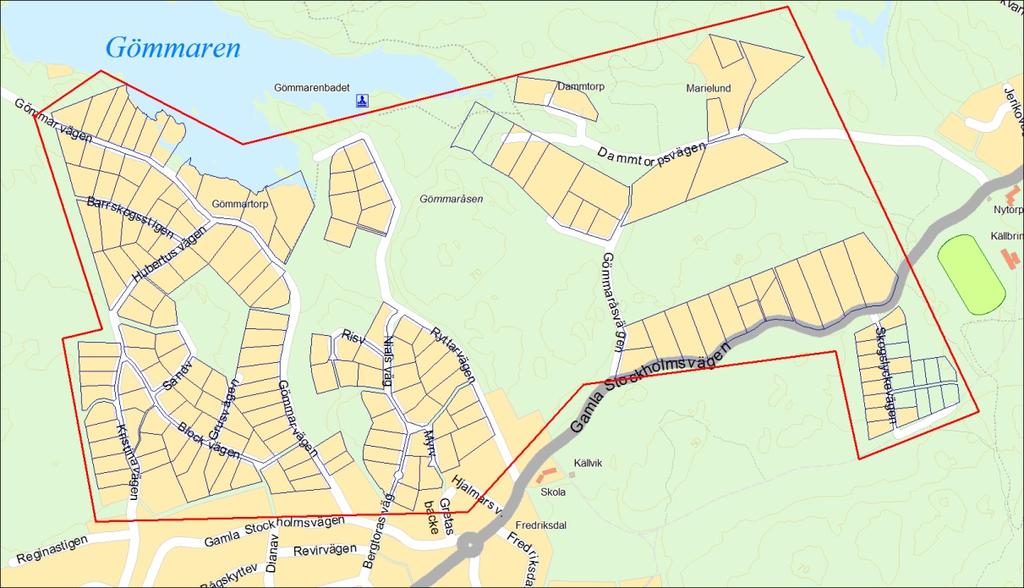 Områdens individuella prioritering 1-5, där 1 är högst Klustring av områden utifrån prioritering 1-3, där 1 är högst Område Gunhildsvik 1,3 1 Backen västra 1,5 1 Svartvik 1,7 1 Norra Glömsta 1,7 1