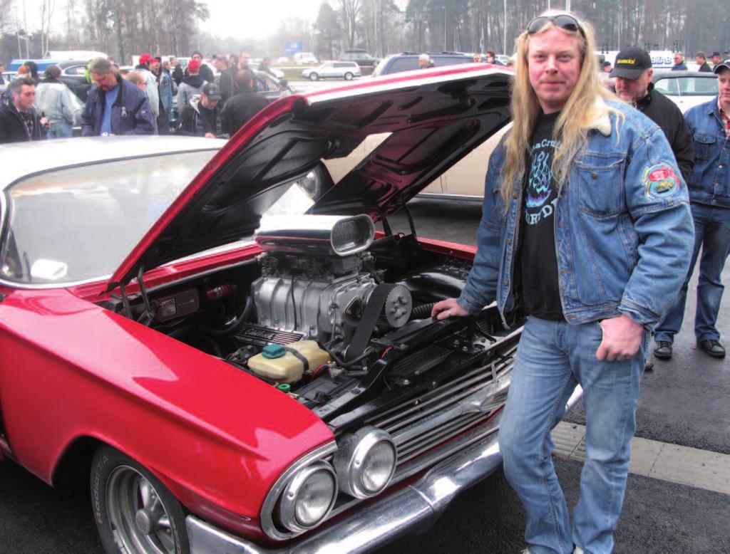 Ifjol - nästan 38 år efter köpet kunde Kjell rulla in på Power AmericaFest i Nossebro med sin fina Dodge.