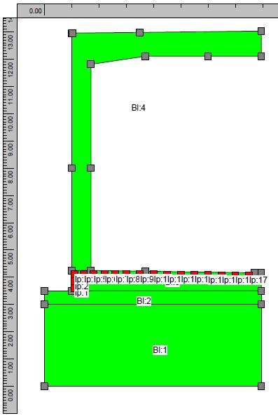 Bilaga 1: Geometri för studerade konstruktioner 1.1 Gamla Uppsala monolit 9.1.2 Innerpunkt 1: Position (1.100;3.600) Innerpunkt 2: Position (1.100;3.850) Innerpunkt 3: Position (1.100;4.