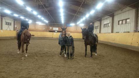 Instruktörsutbildning Hästar och ponnyer Under året har det skett en del förändringar i stallet.