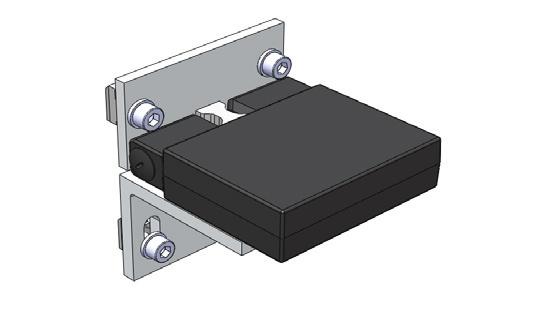 3 2TLA020039R0200 Fästplatta för ABB Jokab staketsystem