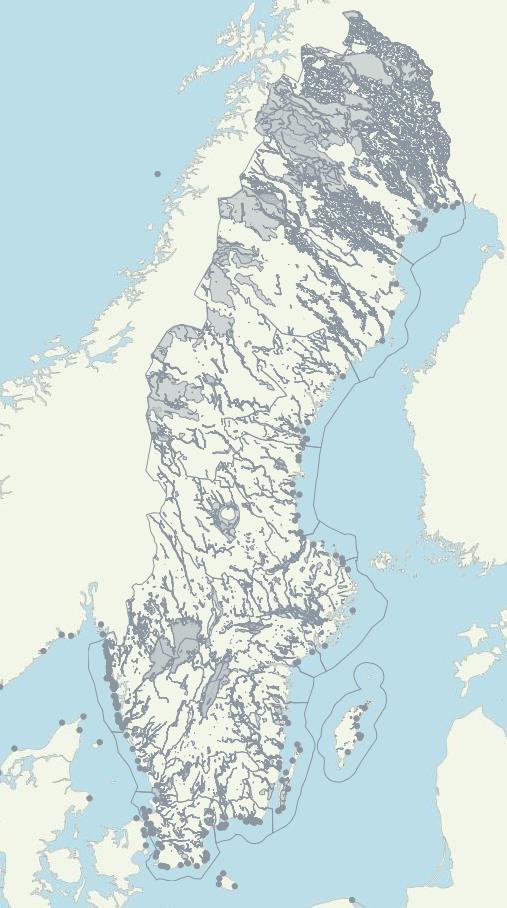 Figur 1 Karta över Sverige