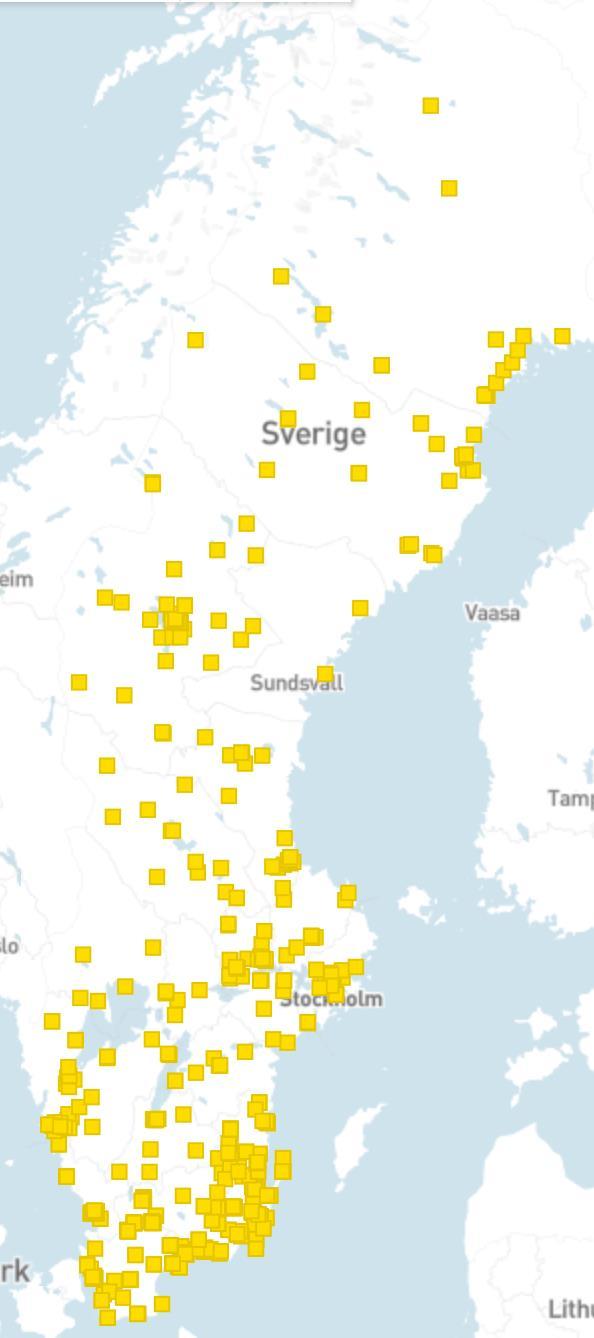 NATURVÅRDSVERKET 12(27) Utöver detta ger fler stråk av snabbladdning upphov en spridningseffekt när potentiella köpare av fordon ser att möjligheten att förflytta sig i Sverige längre sträckor ökar.