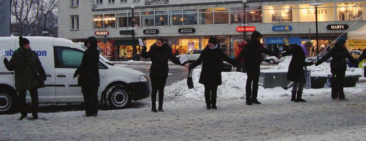 tekst o njima objavljen u listu Skånskan Foto: Dijana Milovanović Värnamo, 2010-11-25