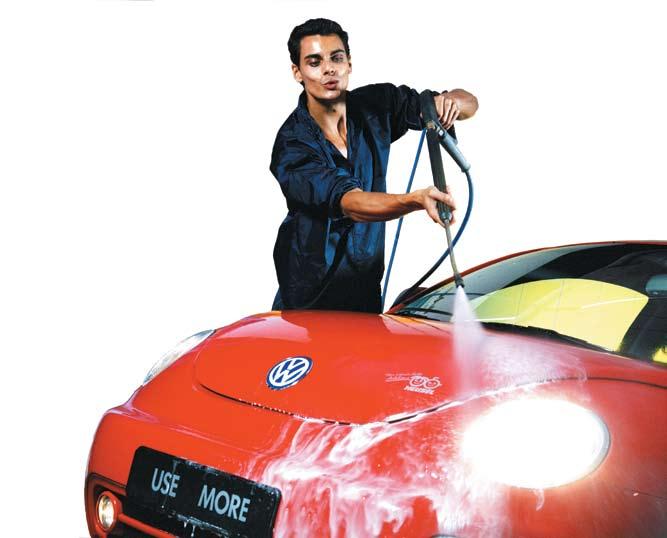 Biltvättsystem Rengöring och underhåll av bilar är en marknad med fortsatt växande
