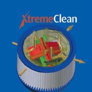 Så du kan koncentrera dig på rengöringsuppgiften och behöver inte avbryta för att rengöra filtret, det tar XtremeClean hand om.