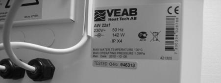 The fan heater must be connected such that when the unit is shut down due to a risk of freezing, the battery can be emptied of. 4.