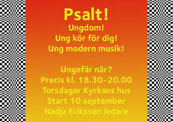 ÖNSKEPSALMEN Allsång /psalmsång S:t Nicolai kyrka kl 18.00 söndagarna 15/11 och 20/12 Allsångsstöd, kören Psalvia och ev.