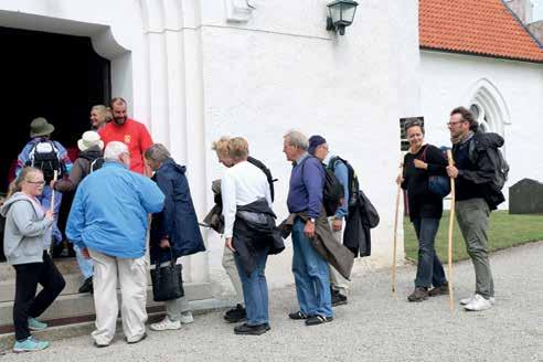 Pilgrimsplats S:t Olof Hösten 2015 Pilgrimsvandringar Ta med regnkläder, väl ingångna skor, liten ryggsäck med varm dryck, vatten och matsäck.