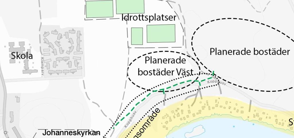 5 Rekommendationer För att främja tillgänglighet, säkerhet och framkomlighet för samtliga trafikslag i utredningsområdet rekommenderas följande åtgärder.