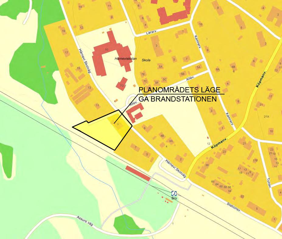 Sidan 121 av 148 Tillväxtkontoret 2014-09-19 2014-000127 SAMRÅDSHANDLING Detaljplan för Gamla brandstationen i Bro (Härnevi 1:17) nr 1404 Bro Upplands-Bro