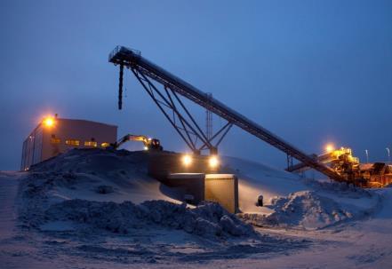 Pampalo in the Centre of the Karelian Gold Line Discovered in 1990 and explored by Finnish Geological Survey Developed by Outokumpu 1995-1999 as an open pit and decline operation down to