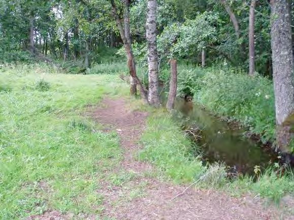 Dominerande vattenvegetation (0 3): Flytbladsväxter och/eller friflytande arter 2, trådalger 2, rotade och/eller amfibiska övervattenväxter 1, undervattenväxter med fingrenade blad 1 Skuggning (0 3):