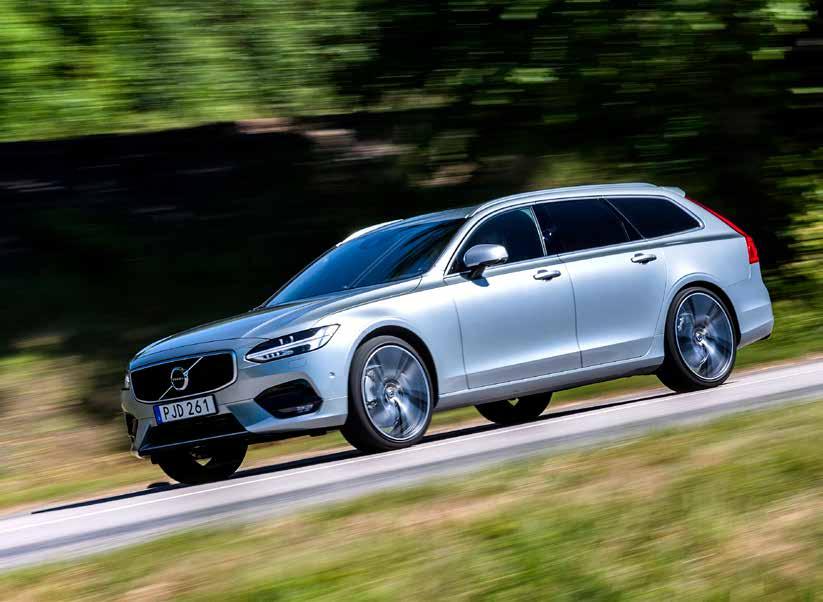 VOLVO NÄR V90 HADE premiär gick den rakt in i svenskarnas hjärtan och under våren har den legat på försäljningstopplistan i flera månader.