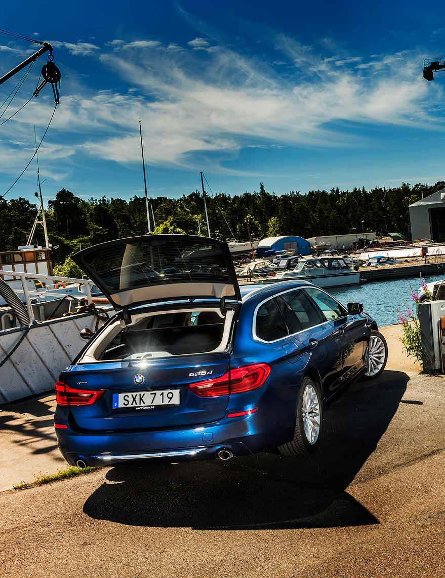 TEST TRE LYXIGA KOMBIVAGNAR EN ANNAN BMW Nya 5-serie kombi erbjuder nu