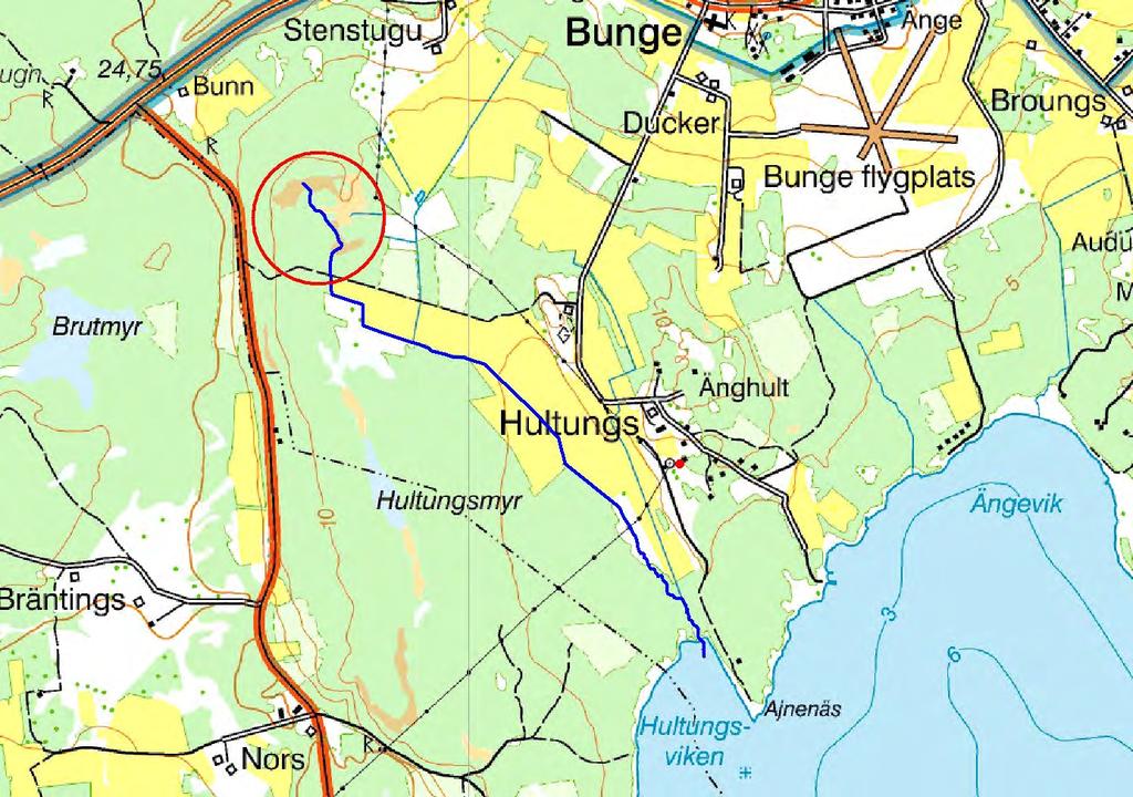 Hultungsån Hultungsån Avrinningsområde: Hultungsån 118/117 Terrängkartan: 07J3h+3i Koordinater: 641620 169099 Inventeringsdatum: 13-14 sept 2004 Inventerad sträcka: 2940 meter Medelbredd: 1,75 meter