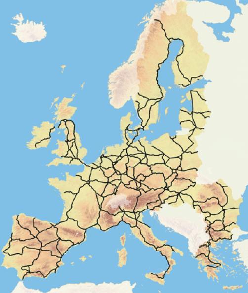 EU finansiering är sannolikt möjlig - kravlistan TEN-TCor e networ k färdi gt 2030 Anslutningaröverlandgränser Involverahubbochintermodalitet NyasignalsystemetERTMS Bidratillklimatmålen(CO2) St i