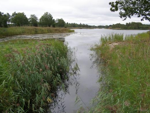 Samhällsbyggnadskontoret Planbeskrivning 2017-06-14 Dnr. 2014-3960 16(35) Grävd kanal öster om planområdet.