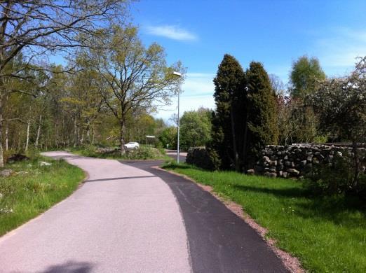 Korsningsutformningen har tillräcklig kapacitet för att klara av det förväntade trafikflödet.