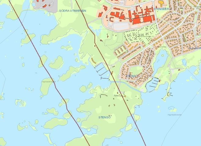 Samhällsbyggnadskontoret Planbeskrivning Upprättad 2017-05-29 2015-2662 17(38) prickade marken på plankartan mot parkområdet.