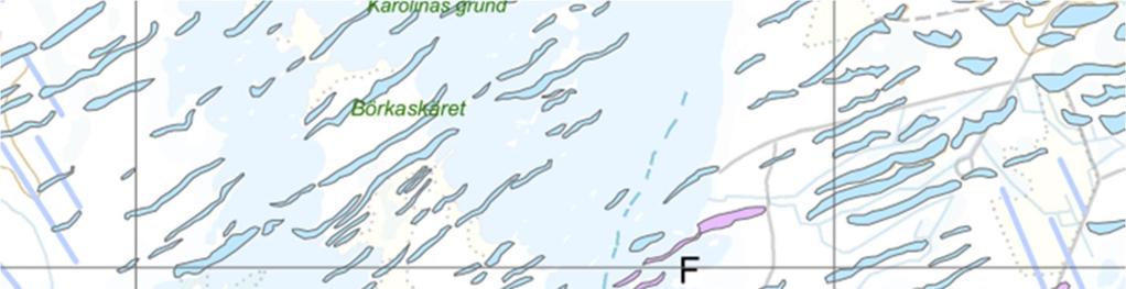 3. NATURMILJÖ Med anledning av tidpunkten, vinter, för denna utredning har naturbesiktning i egentlig mening