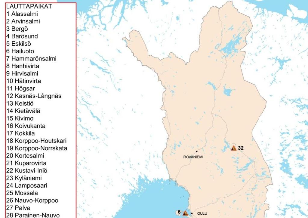 Landsvägsfärjor Landsvägsfärjor på 41