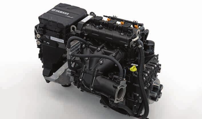 Vattenkraft Den smidiga, tysta och kostnadseffektiva Yamaha-motorn är din Waverunners högpresterande hjärta.