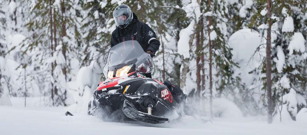 YETI Krävande vintrar och de varierande nordiska förhållandena utgör tuffa utmaningar för en arbetsskoter. När plikten kallar oavsett väder och vind behöver du en maskin som klarar jobbet.