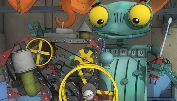 Animirani film Dokumentarni film 5 + 28 Pločevinko Ritter Rost Thomas Bodenstein, Nemčija, 2013, DCP, 85 min, sinhroniziran v slovenščino, distribucija FIIA ojnik Zgodba je postavljena v čarobno