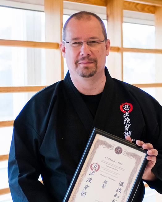 Sommaren - GUNNAR ERHÅLLER 7 DAN Gunnar Hoffsten har tilldelades 7 Dan och titeln Shihan i Ninpo goshinjutsu on ko chi shin ryu som tränas i VJK.