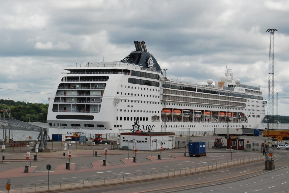 MSC Cruises har 11 fartyg i trafik.