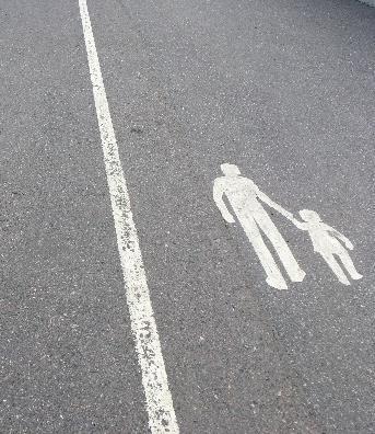 Avskild gång- och cykelväg [sammanlagt 4.