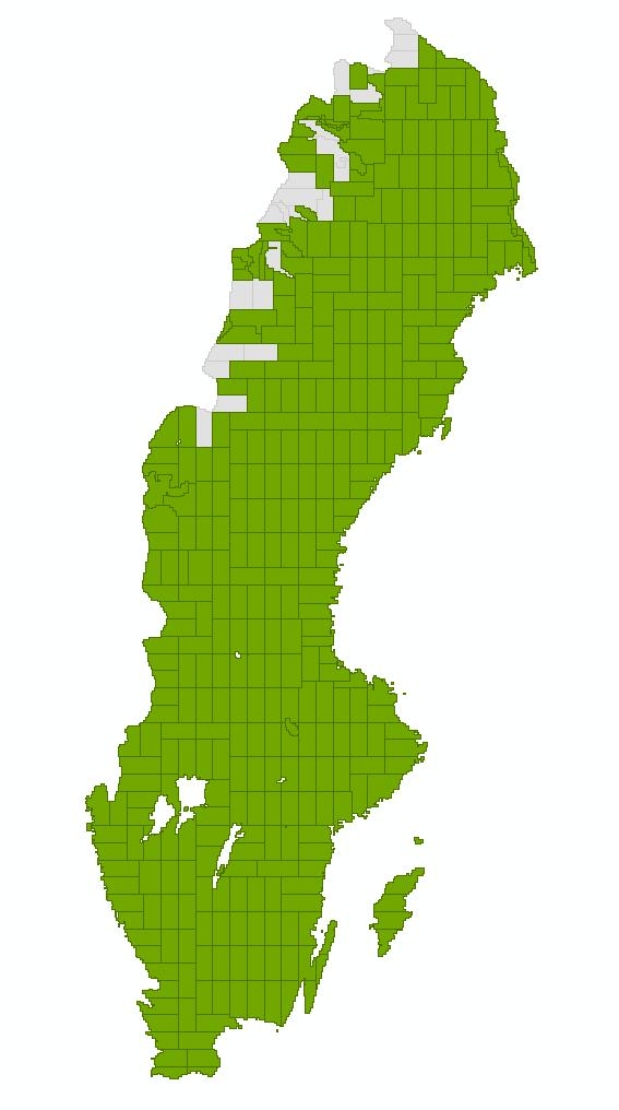 2 Produktbeskrivning 2.1 Innehåll Från laserdata (Nationella höjdmodellens punktmoln från Lantmäteriet) har ett objektshöjdsraster (mellan 0,5 och 45 m) med en pixelstorlek på 2 m tagits fram.