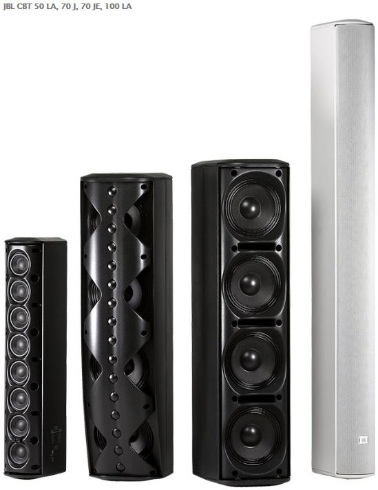 CBT Series CBT 50LA-1 50cm Line Array Column with 8x 2 Drivers, 20 vertical coverage, music/speech switch, 60W multi-tap transformer or 8Ω 30-0011 5 694 kr CBT 50LA-1-WH Same as above, but in white