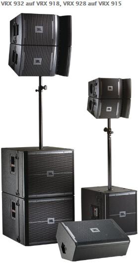 Portable PA VRX 900 Series VRX 932LA-1 Constant Curvature Line Array component with 1x 2262H 12" DifferentialDrive LF, 3x 2408J Annular Ring Diaphragm HF Drivers 30-6101 25 905 kr VRX 932LA-1-WH Same