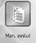 MANUELL EFTERBEHANDLING Med den här funktionen kan du ställa in efterbehandling för kopierade eller utskrivna sidor Du kan välja manuellt efterbehandlingsläge om infogaren är installerad.
