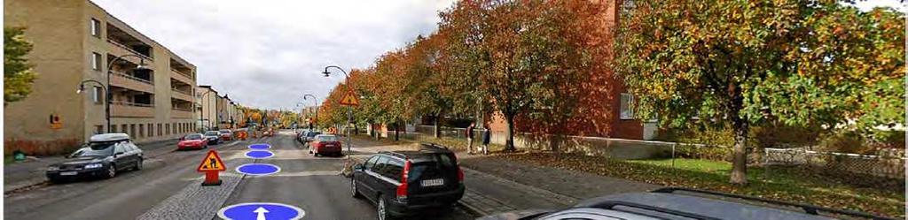 Kopplingen mot Hägerstensvägen är dock otydlig och torget får därmed endast en lokal användning med begränsad närservice, utan att tillföra kvalitéer till stråket i stort.