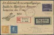 700:- Luftpost / Airmail covers 497
