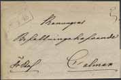 1848 på brev med innehåll till Kalmar. Postal: 5000:- 1.200:- 36K 37K
