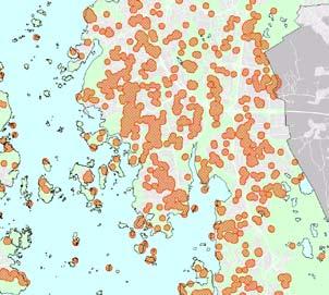 S I D 2 2» b e s k r i v n i n g a v s t a d s d e l e n» T Y N N E R E D Fornlämningskarta som redovisar både fasta fornlämningar och lösfynd (SBK Göteborg) Kultur Tynnered har sedan länge varit