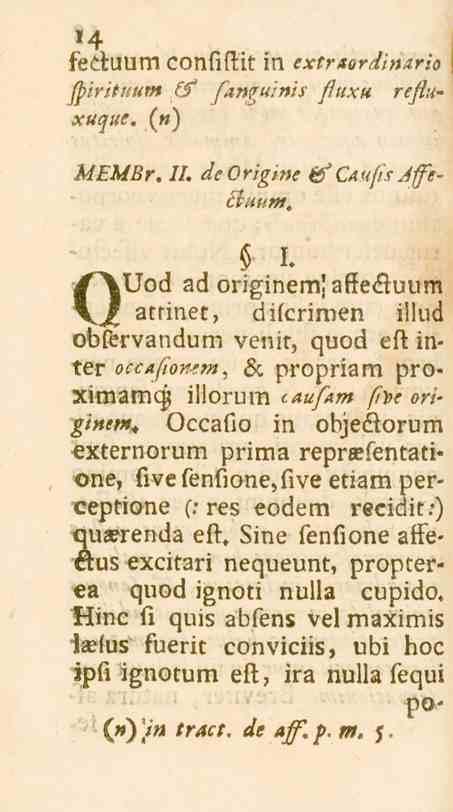 »4 fettuum confiftit in extraordinario ffiritutim 15" v^^^i»'/^"'fluxtt reflux«^«e. (») MEMBr. 11. deorigine S^^/..s_^e Buum. I.