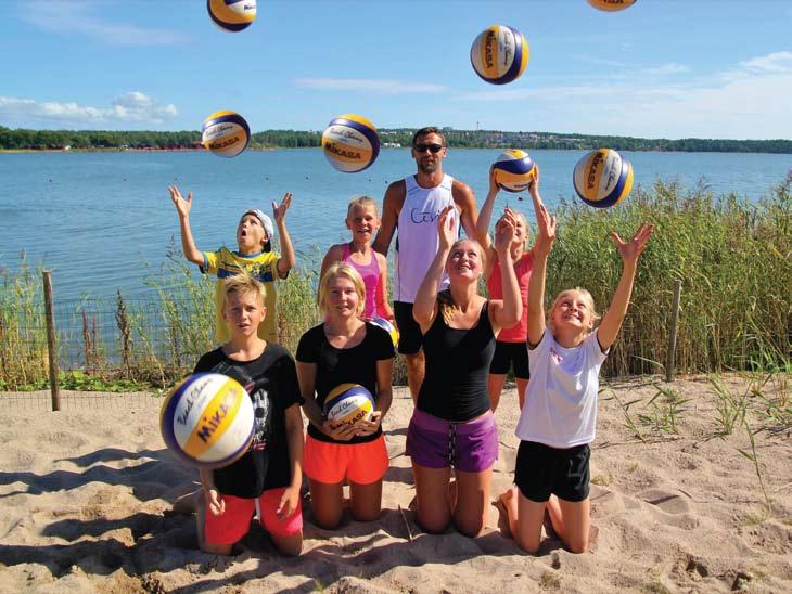 - VOLLEYBOLL - Beachvolley skola Innan B7-spelen arrangerade JIK-Volley en Beachvolleyskola under första veckan i augusti.