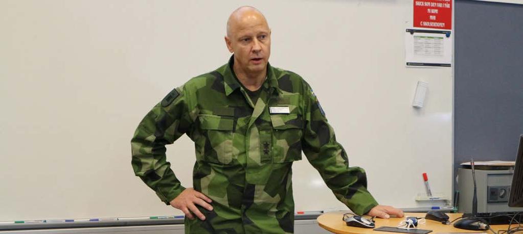Vårt Luftvärn Förbundsstämman 2017 på Karlberg CA, generalmajor Karl Engelbrektsson talade.