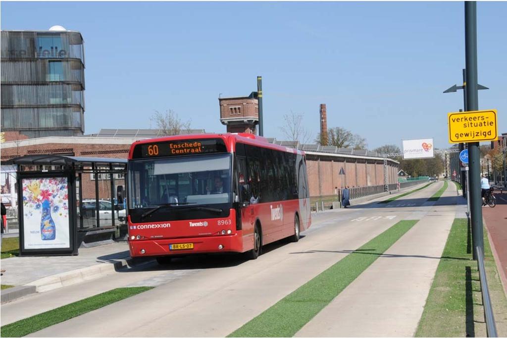 attraktivt. Separat infrastruktur för kollektivtrafiken bedöms också bidra till minskat antal olyckor med kollektivtrafikfordon inblandade.