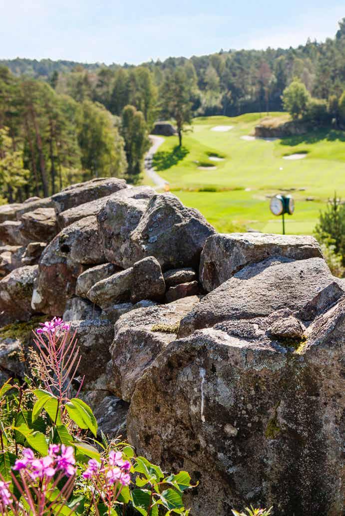 Den välrenommerade golfbanan i världsklass, det populära klubbhuset med restaurang och sportklubben med gym och padel tennis skapar