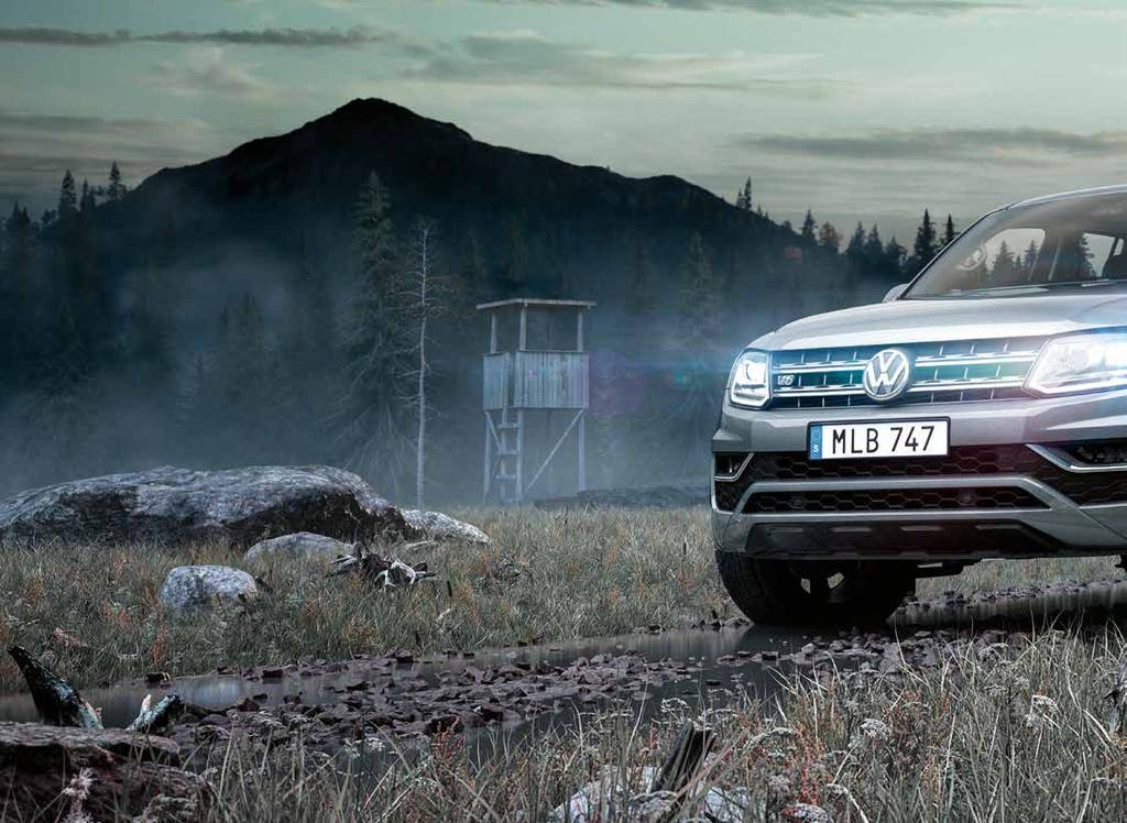 Du får fyrhjulsdriften och alla fantastiska egenskaper. Dessutom en hel del utrustning. Vill du ha ännu mer tittar du närmare på Amarok Highline och Amarok Aventura.